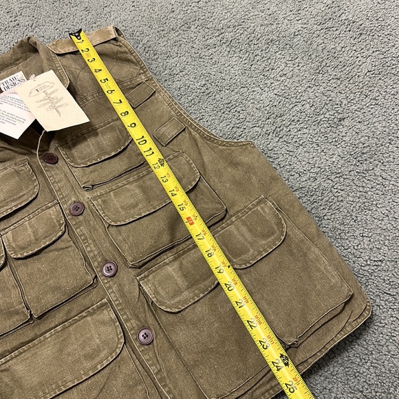 VTG Trail Designs Traveler Vest Hunting Fishing Safari Photography men’s M - Picture 6 of 6